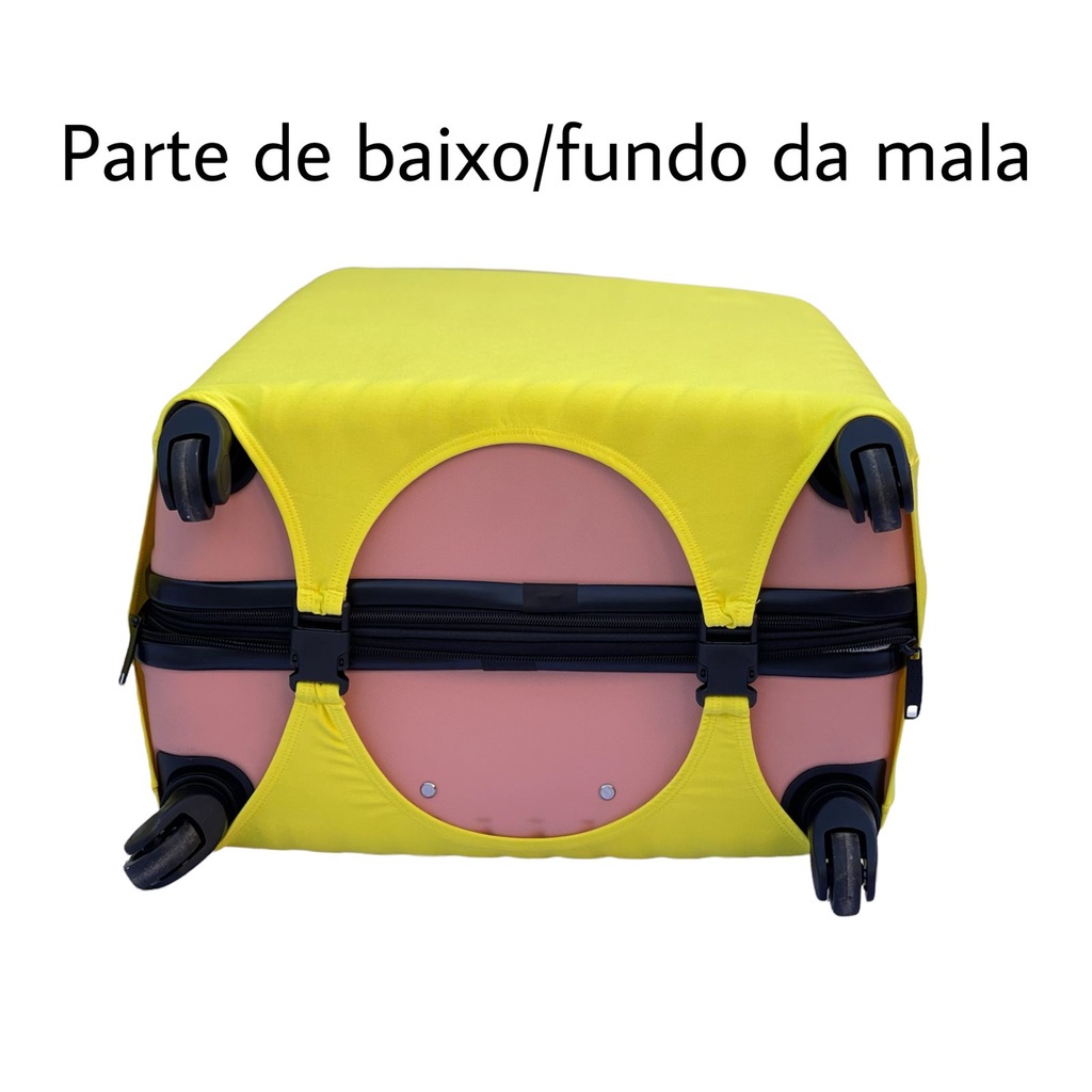 Capa Para Mala De Viagem Suplex Lisa Novidades