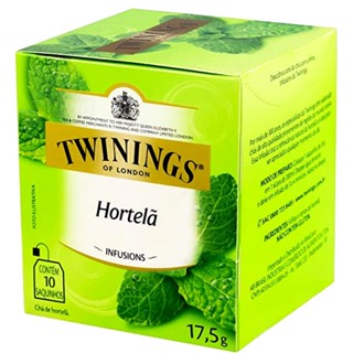 Chá Twinings Hortelã Em Sachê 17,5 G 10 U