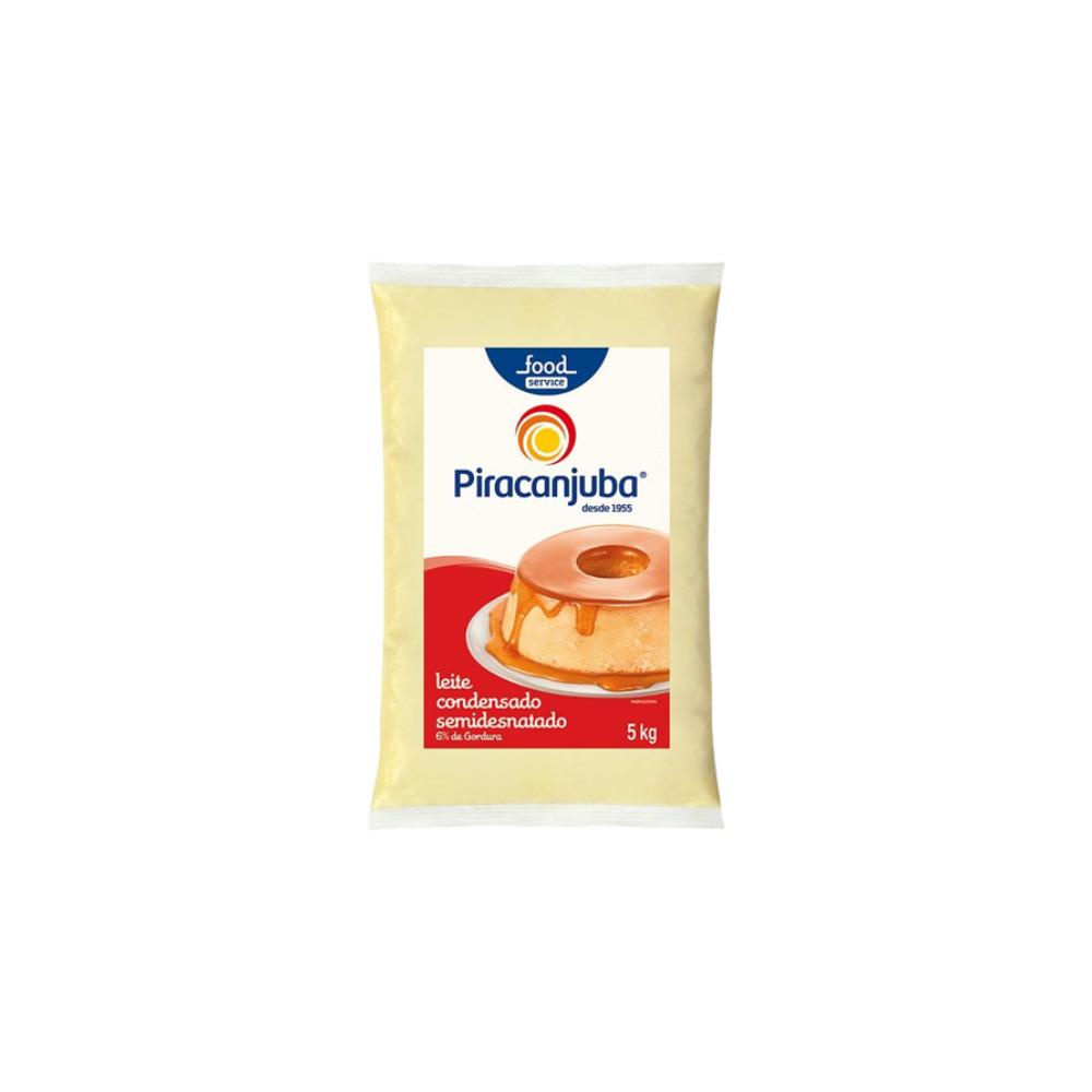 Leite Condensado Piracanjuba Semidesnatado Food Service 5 kg em Oferta na Shopee