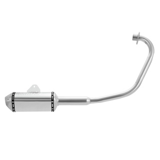 Escapamento Escape Moto Pro Tork Mini 3 Stamp Strada Aero 1988 A 2002 Cromado Com Ponteira em Oferta na Shopee