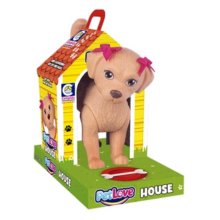 Brinquedo Cachorrinha Pet Love House Fêmea em Oferta na Shopee