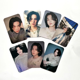 7 Pcs BTS SUGA D-DAY Álbum Lomo Card Kpop Photocards Série Cartões Postais em Oferta na Shopee