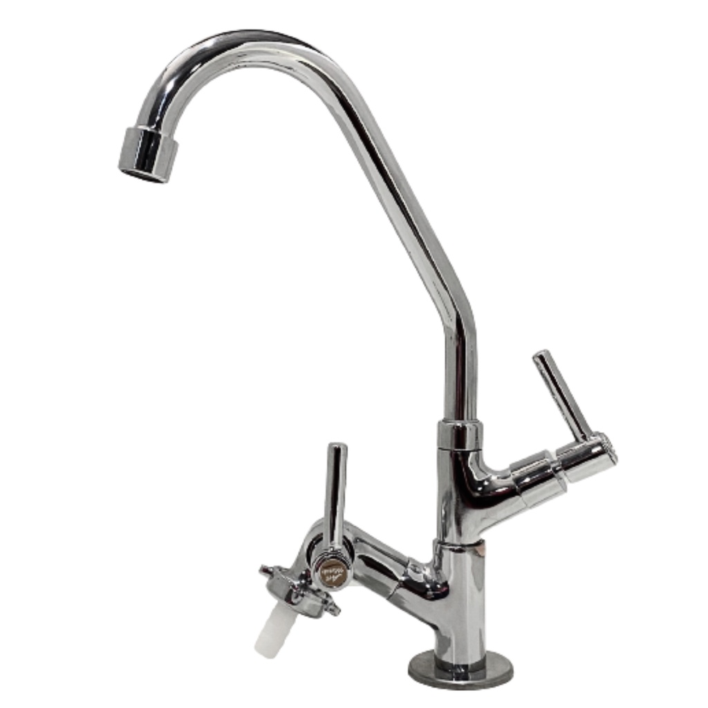 Torneira Bancada Bica Móvel Saída P/ Maquina C-61 1/4 Volta 1430 Cozinha Área Externa