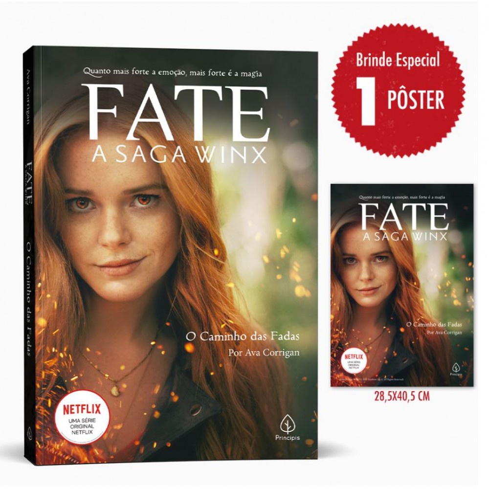 Livro Kit Winx - Elemento Água (Poster e Livro) em Oferta na Shopee