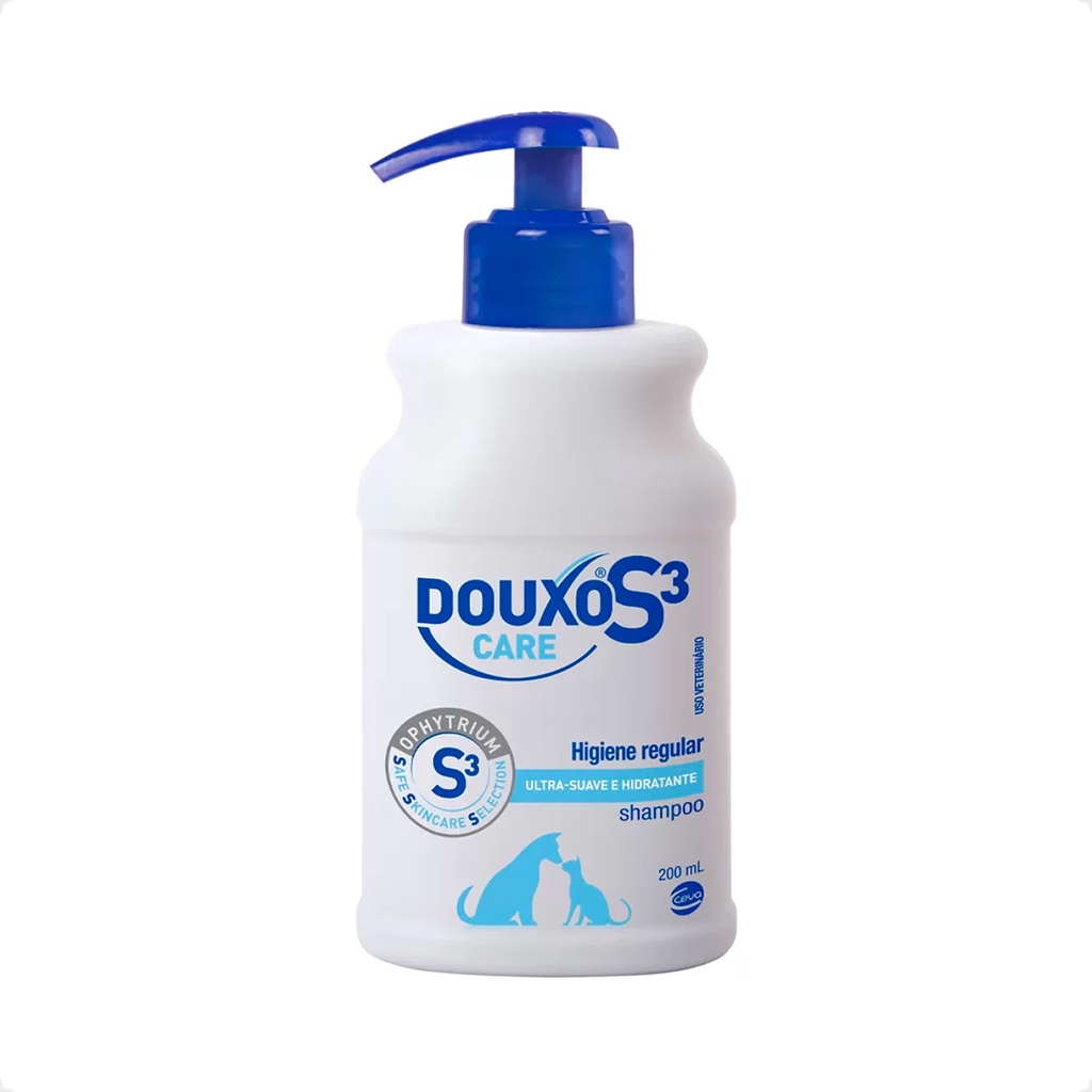 Douxo S3 Care Ceva Shampoo para Cães e Gatos - 200 mL