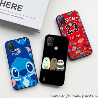 Para Nokia C21 Plus Cartoon Caixa De silicone Macia Telefone Pintada Capa Protetora Da Moda