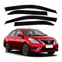 Calha de Chuva Defletor Nissan Versa 2011 a 2020 4 Portas Ecoflex