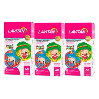Lavitan Infantil Patati Patatá Tutti Frutti Com 3 Caixas