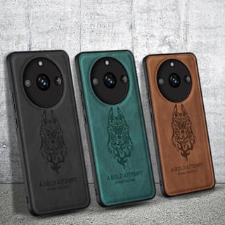 Adequado Para Realme 11 Pro Plus Estojo Telefônico De Couro Macio Fosco De Luxo
