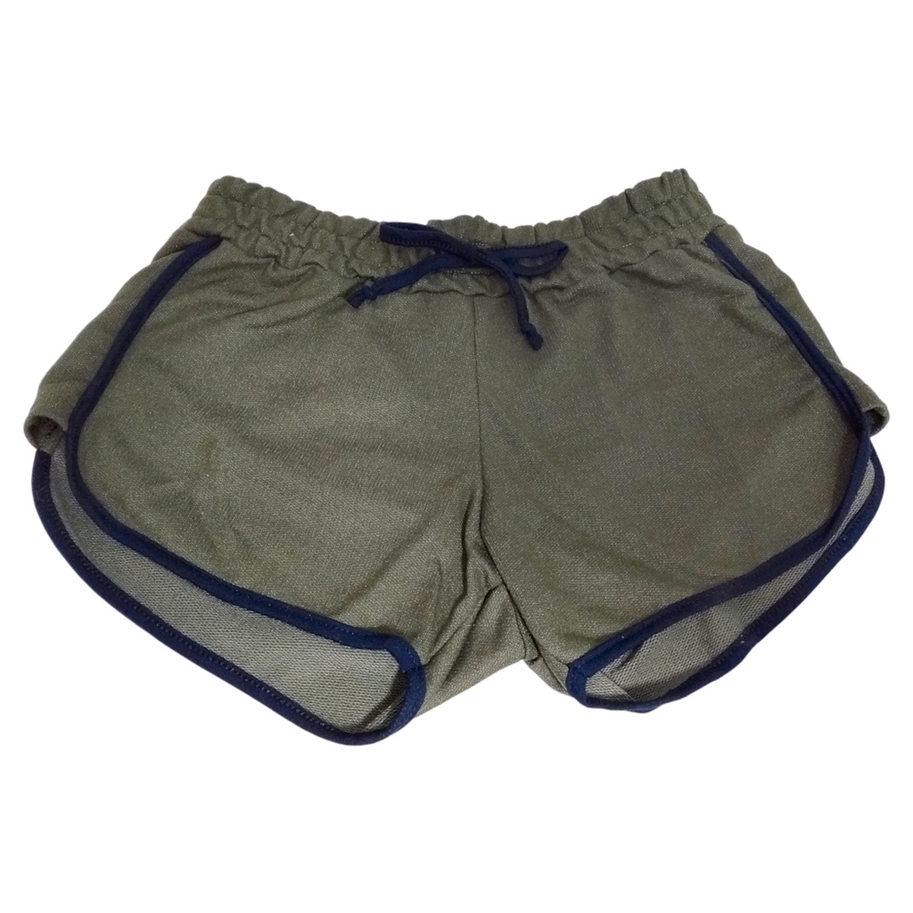 Short Feminino Infantil Juvenil Moletinho Detalhe Lateral