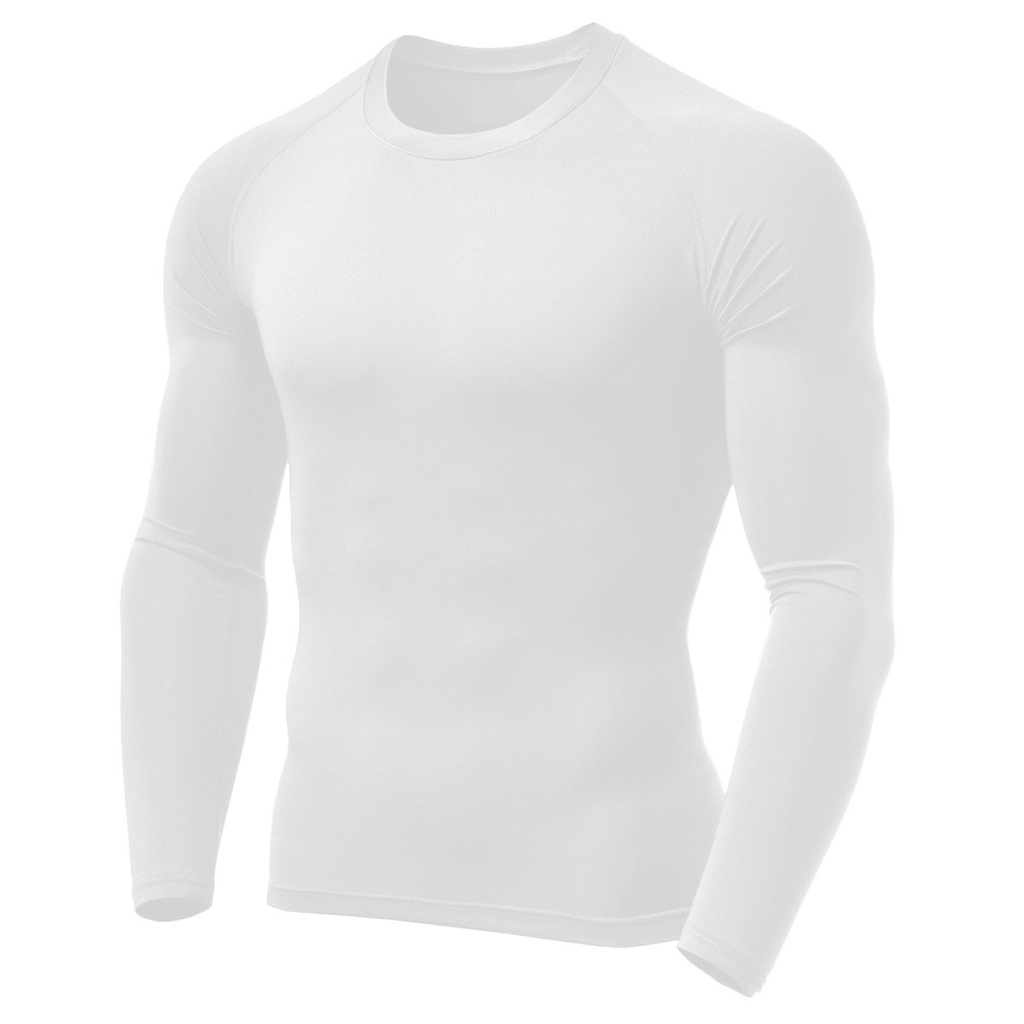 Camisa Branca Proteção Academia Uv 50+ Tecido Gelado Segunda Pele Praia Piscina Camiseta