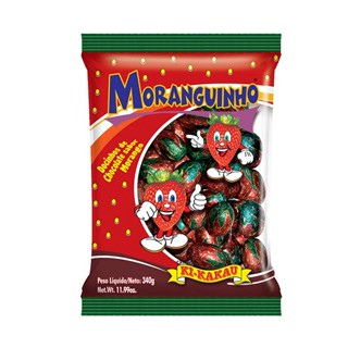 Chocolate Sabor Moranguinho Pacote 340G 50 und