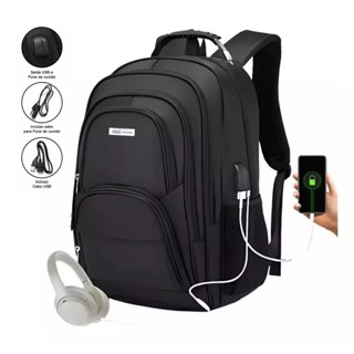 Mochila Masculina Notebook Reforçada Luxo Resistente A Água