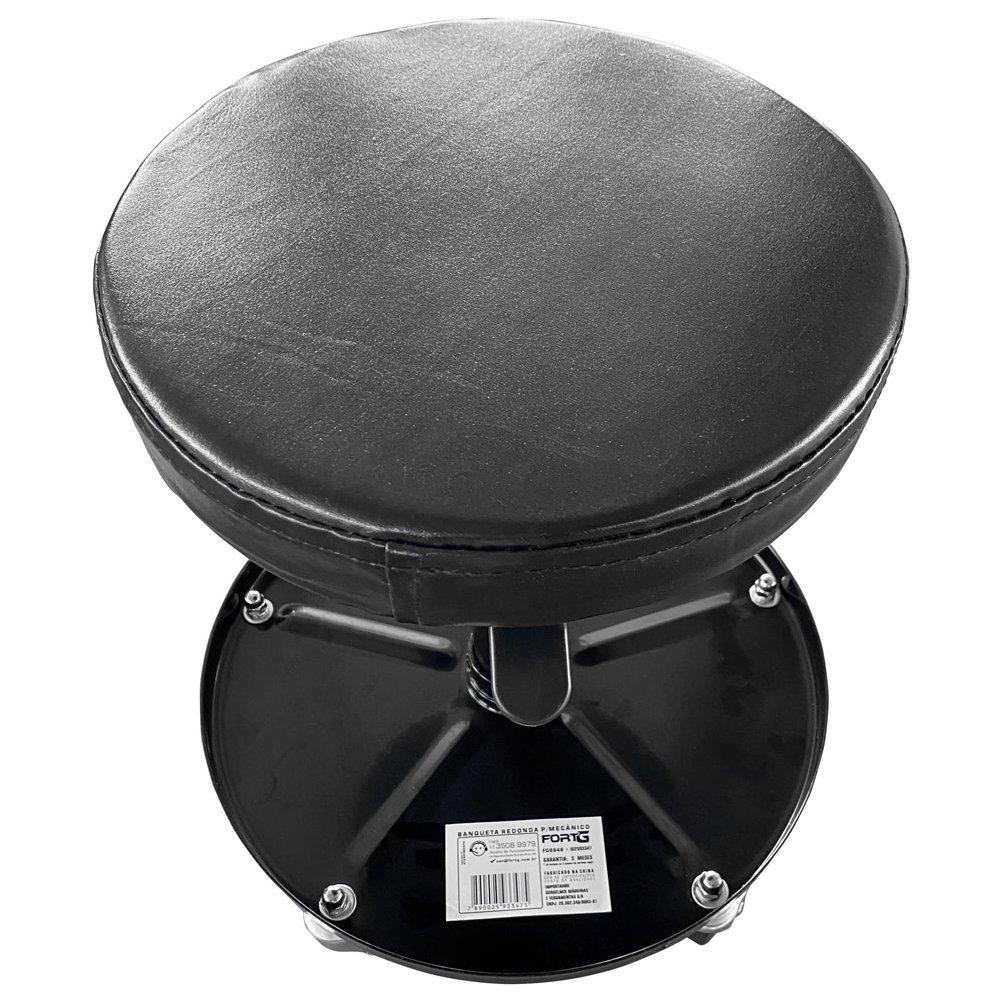 Banqueta Redonda para Mecânico com Rolo Pneumático em Oferta na Shopee