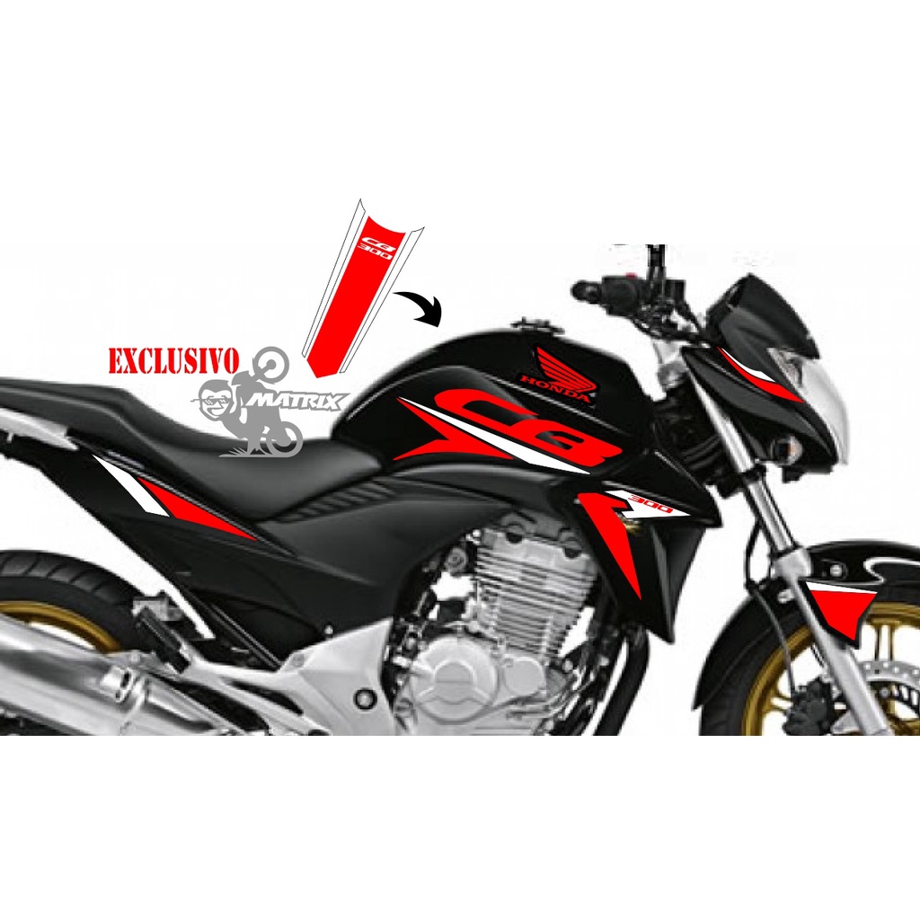Adesivo Moto CB 300 Kit Completo em Oferta na Shopee
