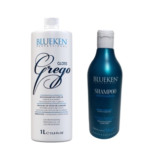 Progressiva Grego 1L+Shampoo 500ml Blueken Envio imediato