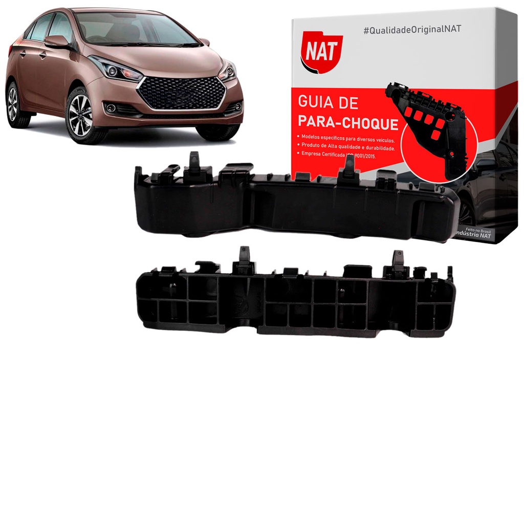 Par Suporte Parachoque HB20 2013 Até 2019 Dianteiro