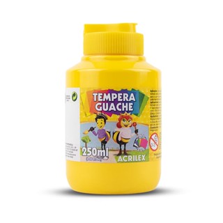 Tinta guache Amarelo Ouro 250ml 505 Acrilex