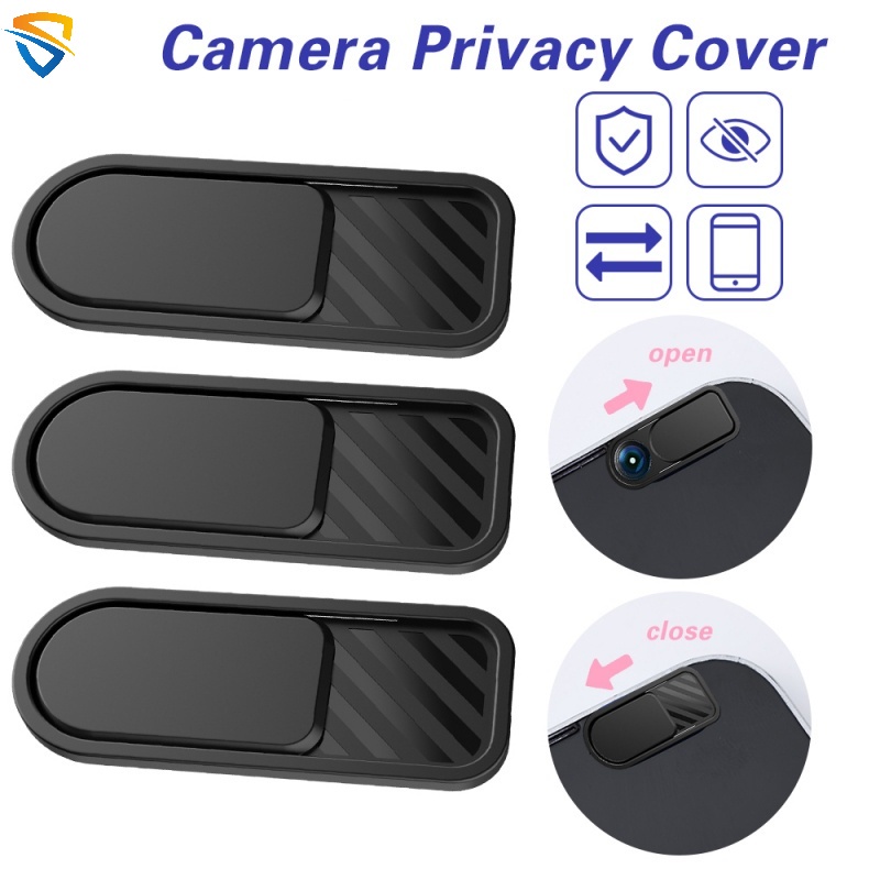 Câmera Webcam Ultra Fina E Conveniente Capa Protetora De Privacidade Protetor Obturador De Lentes Anti-peeping Slider Adesivo Compatível Para iPad PC Portátil Macbook Tablet