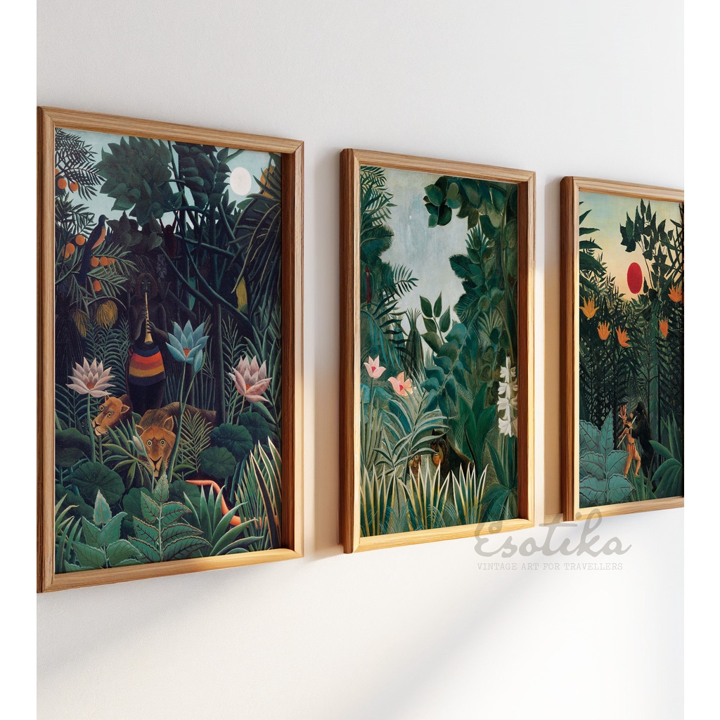 Quadro Decorativo Folhas Tropical Botânico minimalista , decoração casa Quadro Decorativo
