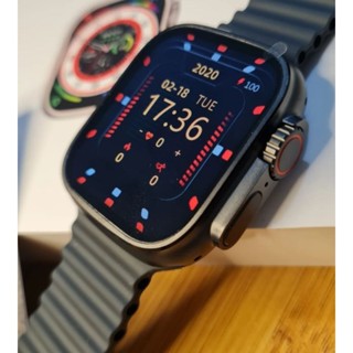 T800 W68 Ultra IWO 16 Teste De Pressão Arterial Série 8 Relógio digital smartwatch