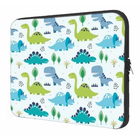 Case Notebook 14" Neoprene Personalizado Dinossauros