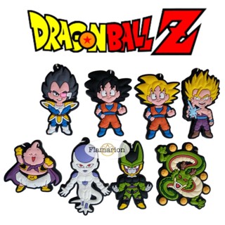Kit 8 Chaveiros Emborrachados Dragon Ball Z Goku Gohan
