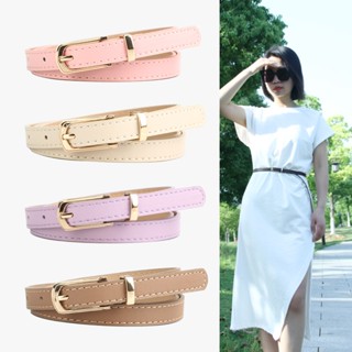 Novo Cinto Feminino Estilo Sen De Verão Ins Trend All-match Vestido Moda Simples PU Cintos De Cintura Fina