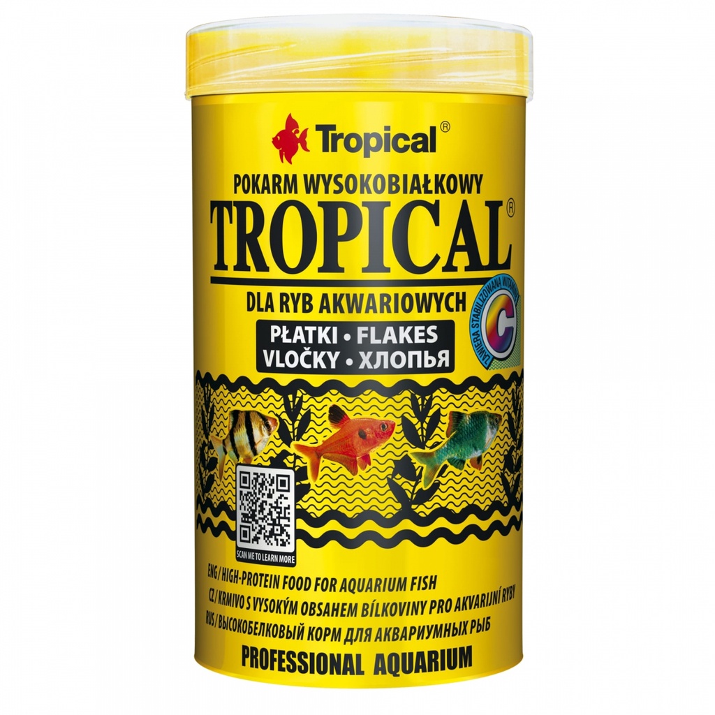 RAÇÃO TROPICAL - POTE 50G  -  TROPICAL