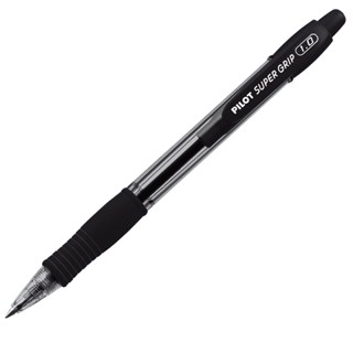 Caneta esferográfica super grip 1.0 preta Pilot