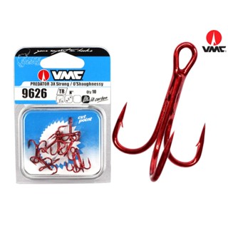 Garateia VMC Predator 3X Strong 9626TR Red Nº8 - 10 Unidades