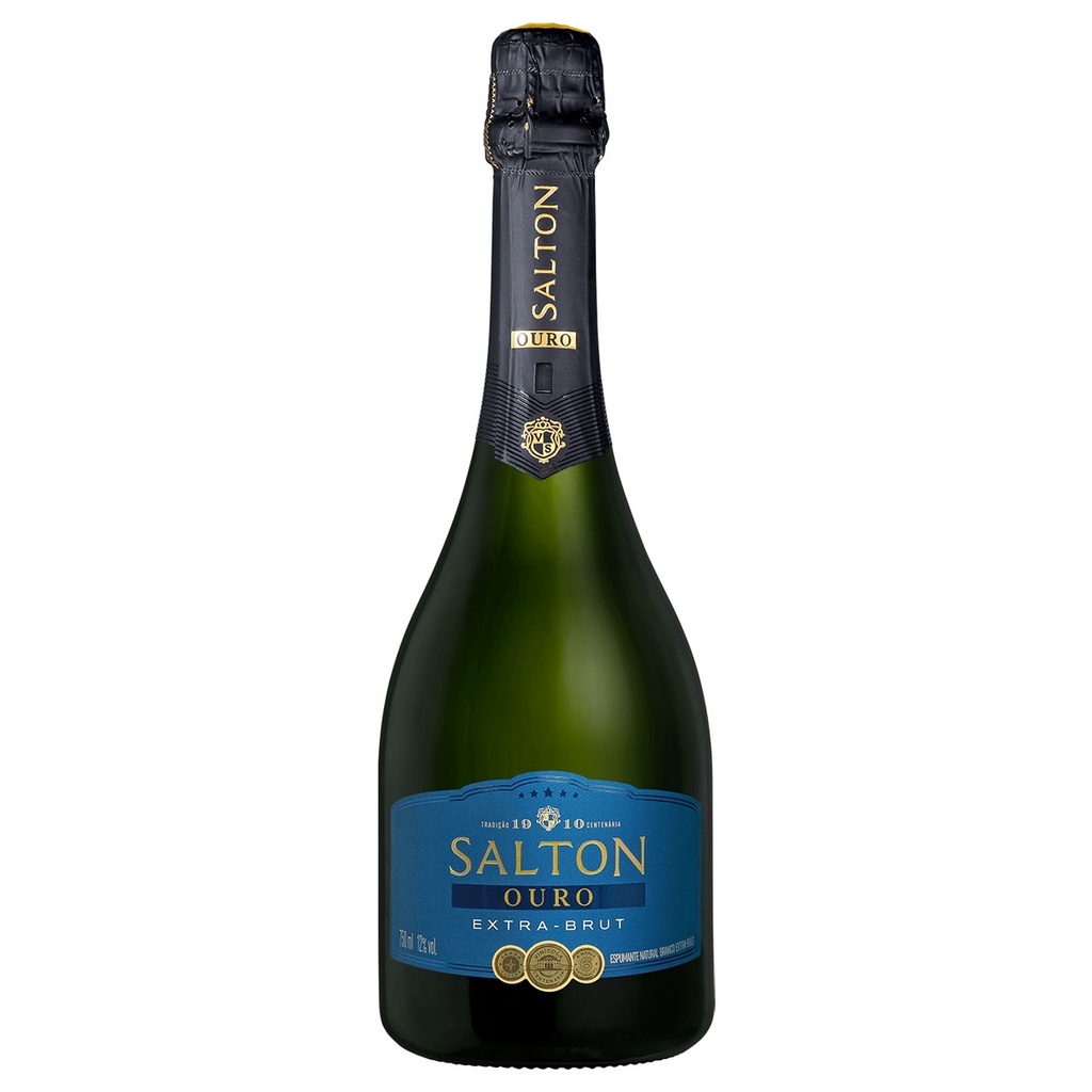 ESPUMANTE SALTON OURO EXTRA BRUT 750ML em Oferta na Shopee