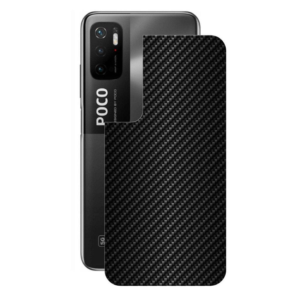 Película para Xiaomi Poco M3 Pro - Traseira de Fibra de Carbono Preta - Gshield em Oferta na Shopee