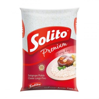 Arroz Branco Longo-fino Tipo 1 Solito Premium 5Kg