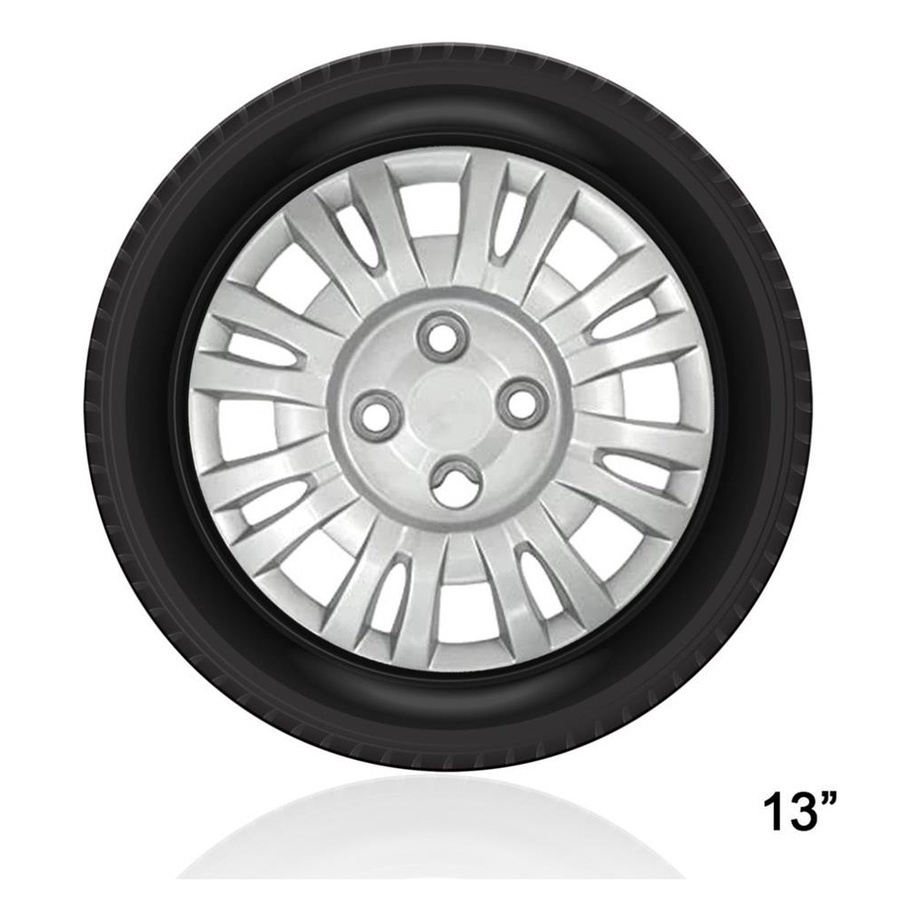 Calota Fiat Uno Fire 2004 2005 Aro 13 Roda Ferro Cb0002pta