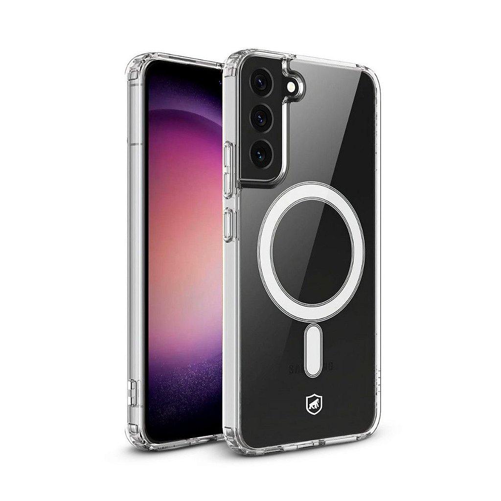Capa Case Capinha  MagSafe Transparente para Samsung Galaxy S23 Plus - Proteção - Gshield em Oferta na Shopee