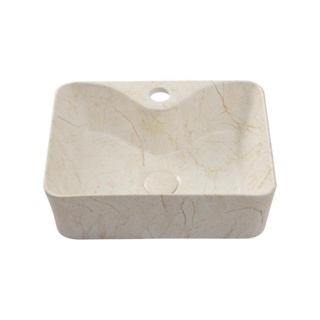 Cuba De Apoio Para Banheiro Retangular Slim Louça Cerâmica 40 cm Cornalina Pingoo - Marmorizado Gold em Oferta na Shopee