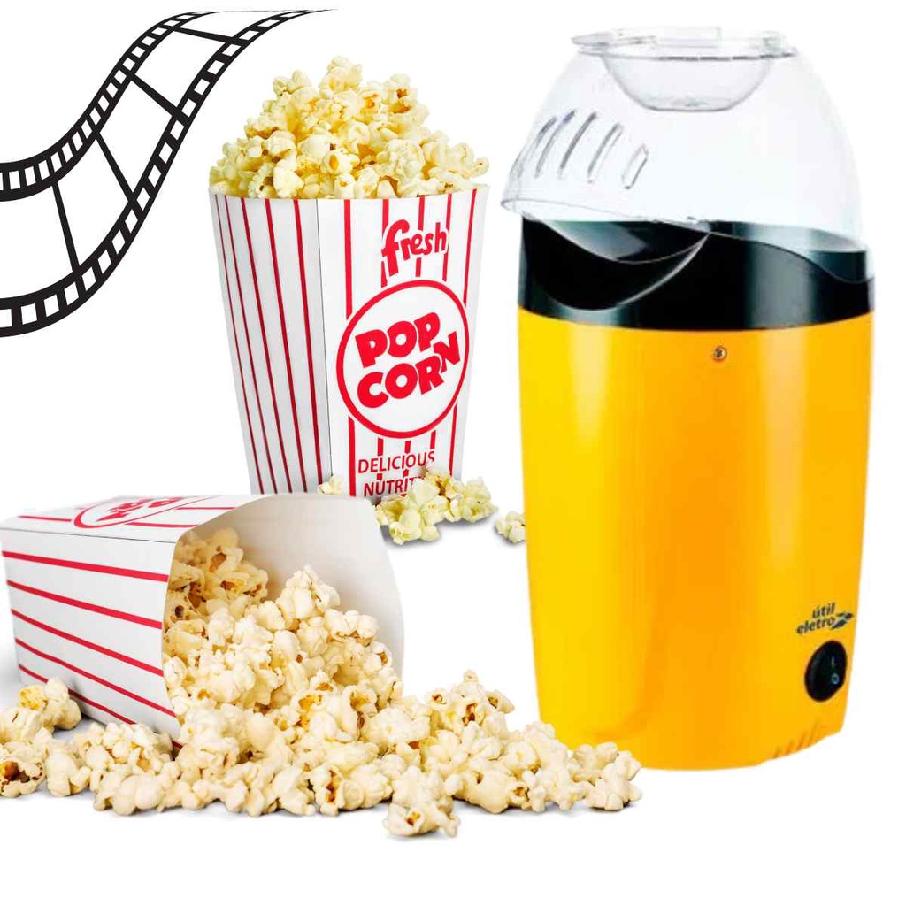 Pipoqueira Elétrica Pop ar quente1200W Pipoca de cinema 220V