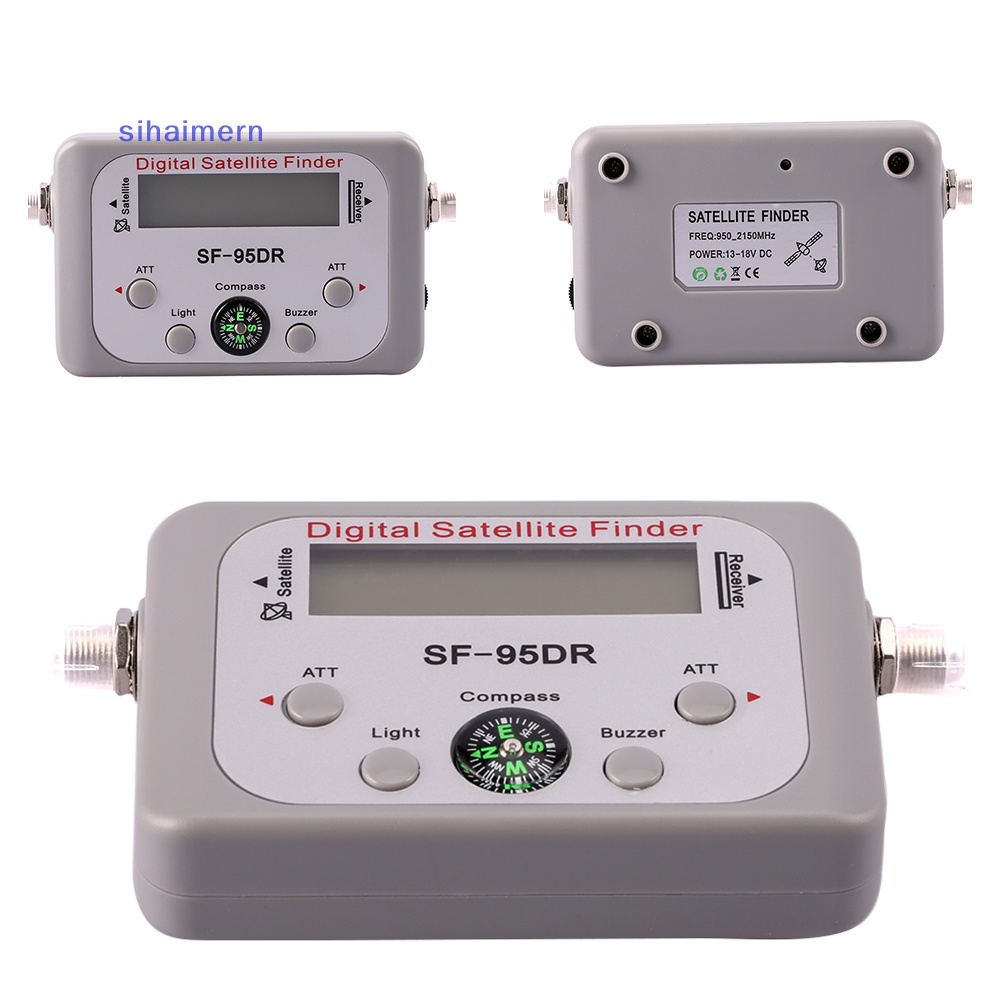 sihaimern Digital Satellite finder Localizador De Satélite Sinal Apontador De TV Via Ferramenta Receptor Por BR