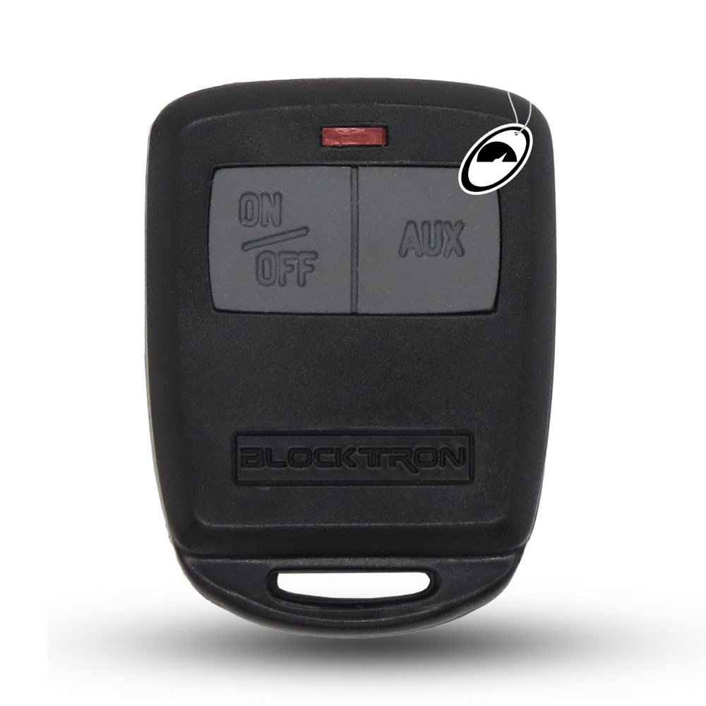 Controle 2 Botões Alarme Blocktron Antigo LED Vermelho em Oferta na Shopee