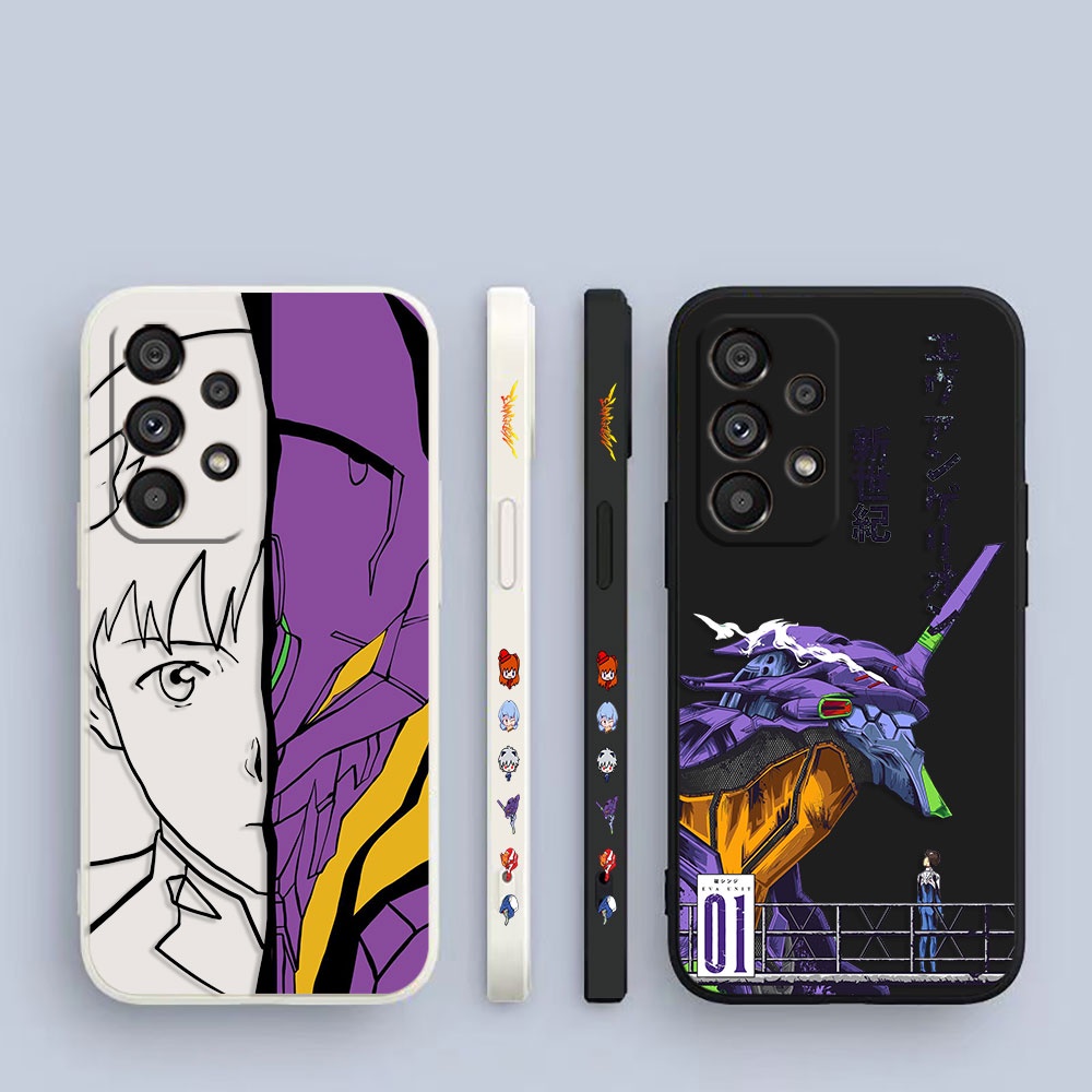 Desenho Neon Gênesis Evangelion Lado Estampado Capinha De Celular Para Samsung Galaxy A90 A80 A73 A72 A71 A70 A60 A54 A53 A52 A51 A50 A30 S A42 A40 A34 A33 A32 A32 A31 A30 A24 A23 5G