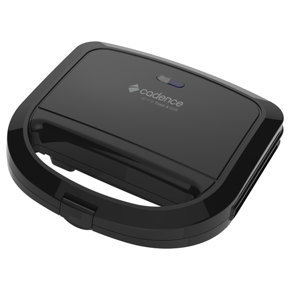 Detalhes do Sanduicheira Cadence 750W Chapa Estriada SAN260-220 Preta