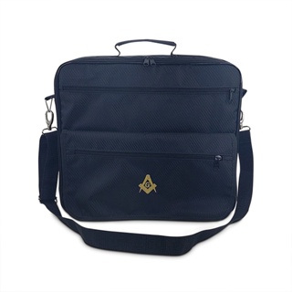 Bolsa pasta maleta paramentos maçonico maçonaria dourado em Oferta na Shopee