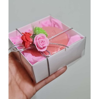 Caixa Tampa de Acetato Mini BRANCA 8,5x8,5x3,5 (10 Unid) em Oferta na Shopee