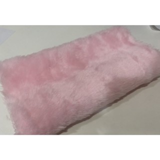 TECIDO PELÚCIA ROSA MEDIDA 25 X 40 CM