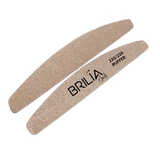 LIXA BOOMERANG 220/220 BUFFER BRILIA NAILS UN