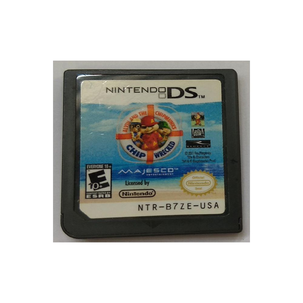 Jogo Alvin And The Chipmunks Chipwrecked (Sem Capa) - Nintendo DS - Usado