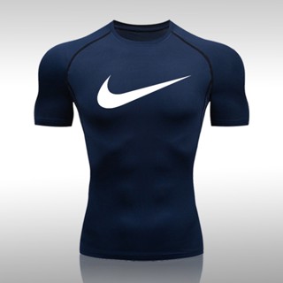 Homens Camisas Fitness Esportivo Quick Dry Gym Camisetas De Musculação Corrida Masculina Camiseta Top Manga Curta Futebol Jersey Ginásio Vestuário