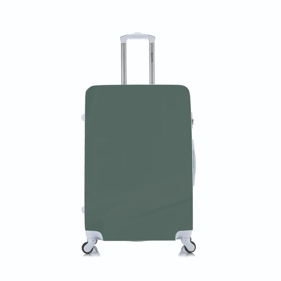 Capa Protetora Para Mala Viagem Personalizada Média Verde Militar