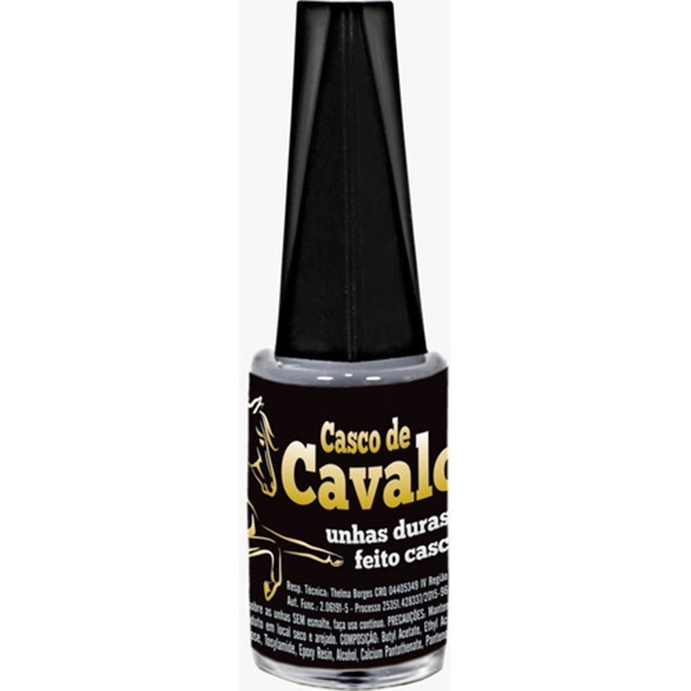 Base Endurecedora Para Unhas Casco de Cavalo Cálcio E D'pantenol 9ml - Clara Cosmetik